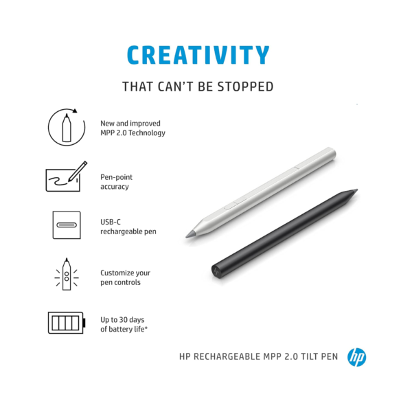 HP Rechargeable MPP 2.0 Tilt Pen