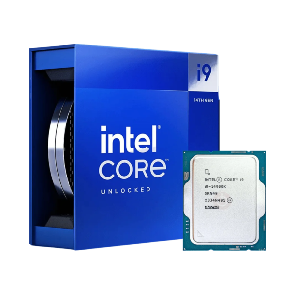 Intel - Core i9-14900K 14th Gen 24-Core 32-Thread - 4.4GHz (6.0GHz Turbo) Socket LGA 1700 Unlocked Desktop Processor