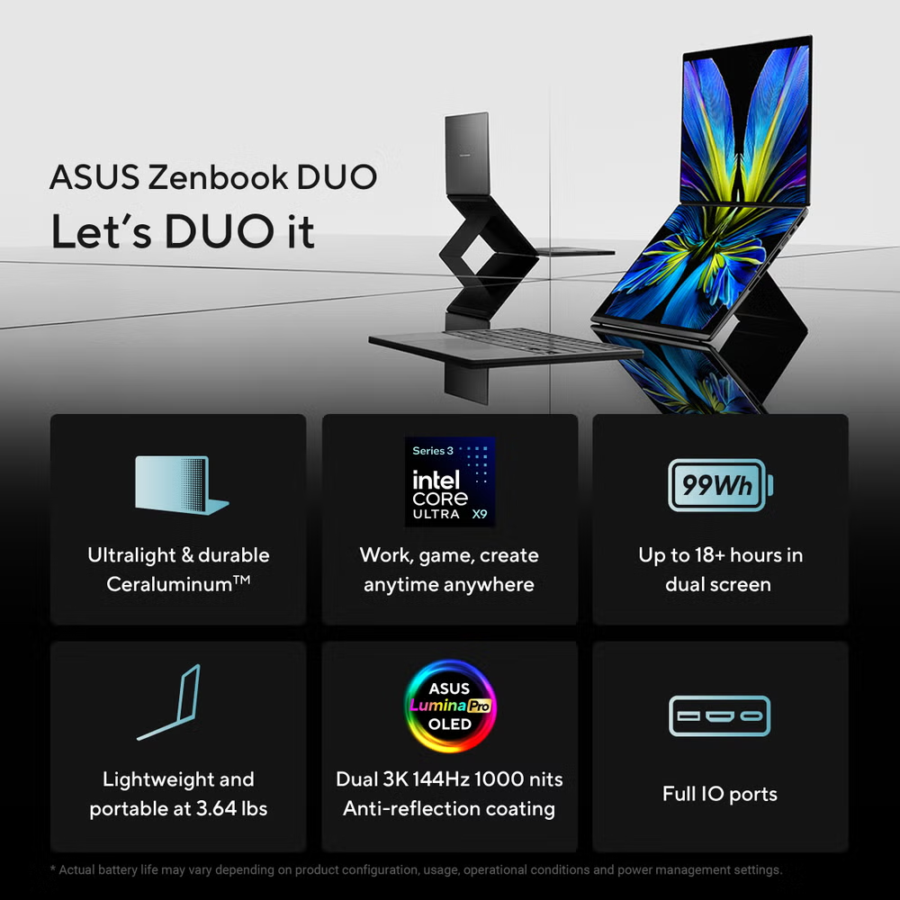 ASUS Zenbook Duo Dual 14”